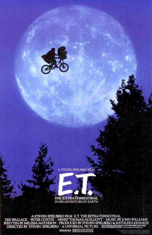 ET the Extra-Terrestrial movie poster